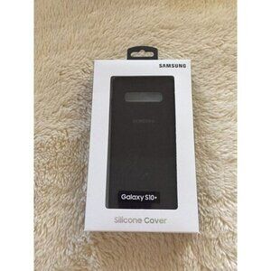 Samsung Galaxy S10+ Silicone Case -Black